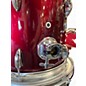 Used Ludwig 5 Piece Accent Red Drum Kit