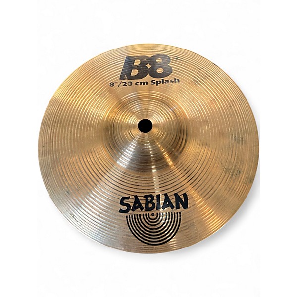 Used SABIAN 8in B8 Splash Cymbal