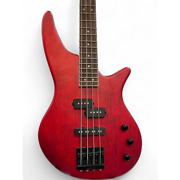 Used Jackson J Series Spectra Red Electric Bass Guitar