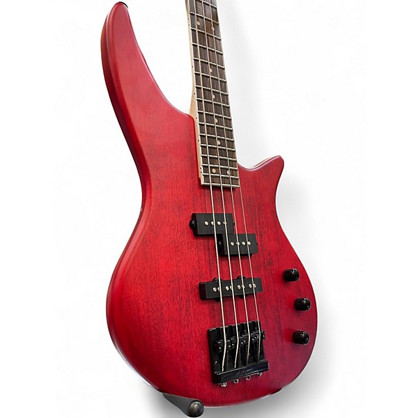 Used Jackson J Series Spectra Red Electric Bass Guitar