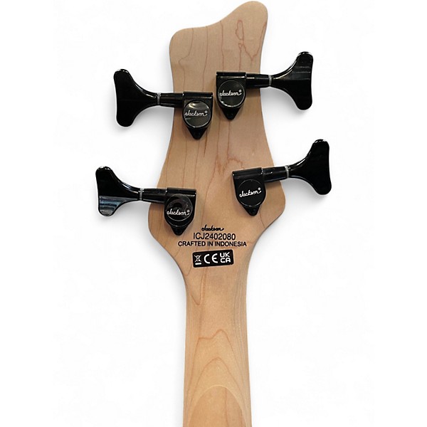 Used Jackson J Series Spectra Red Electric Bass Guitar