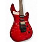 Used Kramer Striker HSS Transparent Red Solid Body Electric Guitar