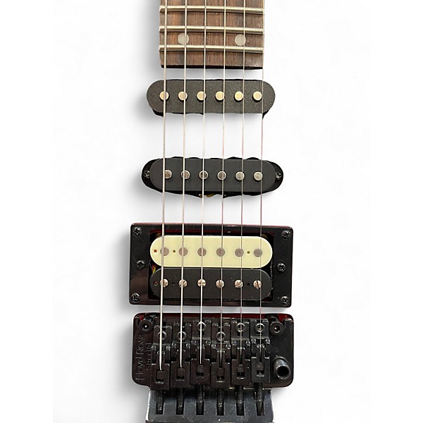 Used Kramer Striker HSS Transparent Red Solid Body Electric Guitar