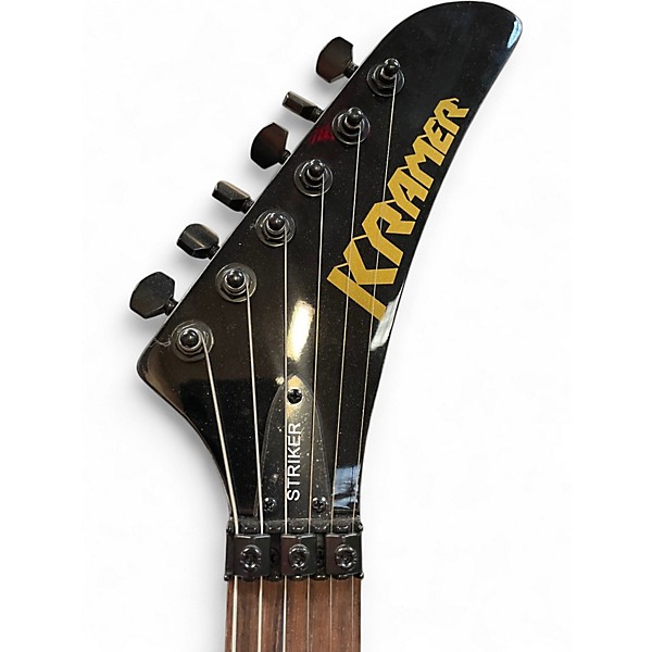 Used Kramer Striker HSS Transparent Red Solid Body Electric Guitar