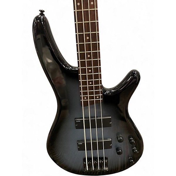 Used Ibanez SR250 Blue Burst Electric Bass Guitar