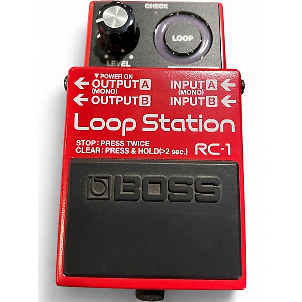 Used BOSS RC1 Loop Station Pedal