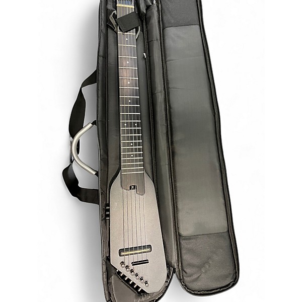 Used Donner Hush Guitar Black Classical Acoustic Electric Guitar