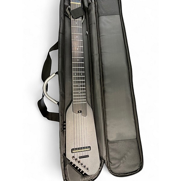 Used Donner Hush Guitar Black Classical Acoustic Electric Guitar