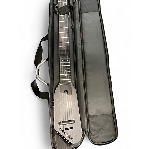 Used Donner Hush Guitar Black Classical Acoustic Electric Guitar