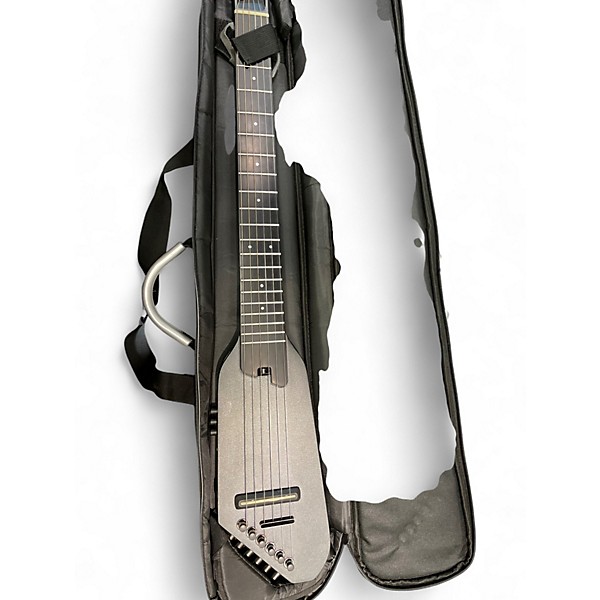 Used Donner Hush Guitar Black Classical Acoustic Electric Guitar