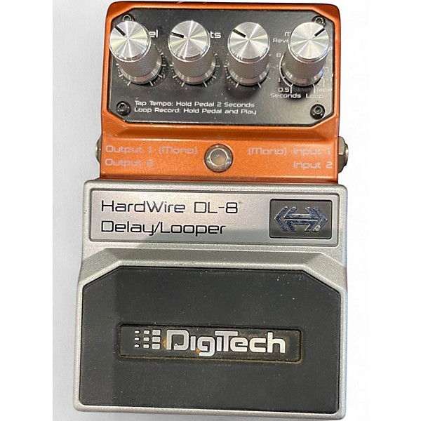 Used DigiTech HardWire Series DL8 Delay/Looper Effect Pedal