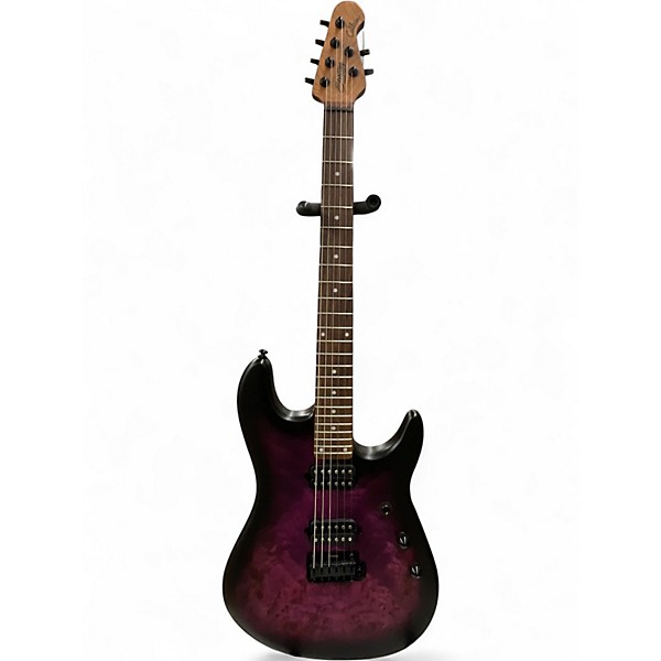 Used Sterling by Music Man JASON RICHARDSON CUTLASS COSMIC PURPLE Solid Body Electric Guitar
