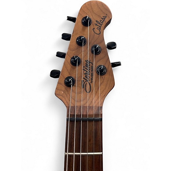Used Sterling by Music Man JASON RICHARDSON CUTLASS COSMIC PURPLE Solid Body Electric Guitar