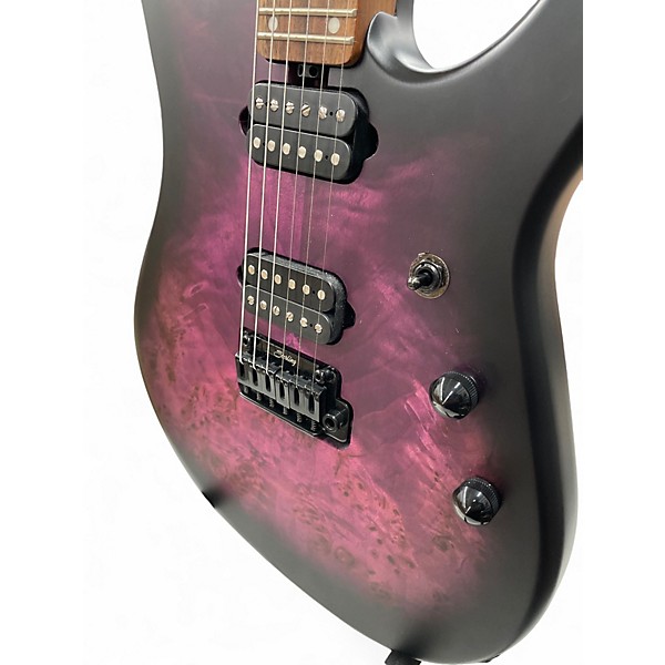 Used Sterling by Music Man JASON RICHARDSON CUTLASS COSMIC PURPLE Solid Body Electric Guitar