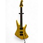 Used Sterling by Music Man KAIZEN Graffiti Yellow Solid Body Electric Guitar thumbnail
