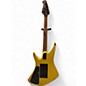 Used Sterling by Music Man KAIZEN Graffiti Yellow Solid Body Electric Guitar