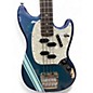 Used 2025 Fender Bass VI burgundy burst with racing stripe Electric Bass Guitar