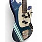 Used 2025 Fender Bass VI burgundy burst with racing stripe Electric Bass Guitar