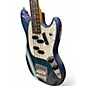 Used 2025 Fender Bass VI burgundy burst with racing stripe Electric Bass Guitar