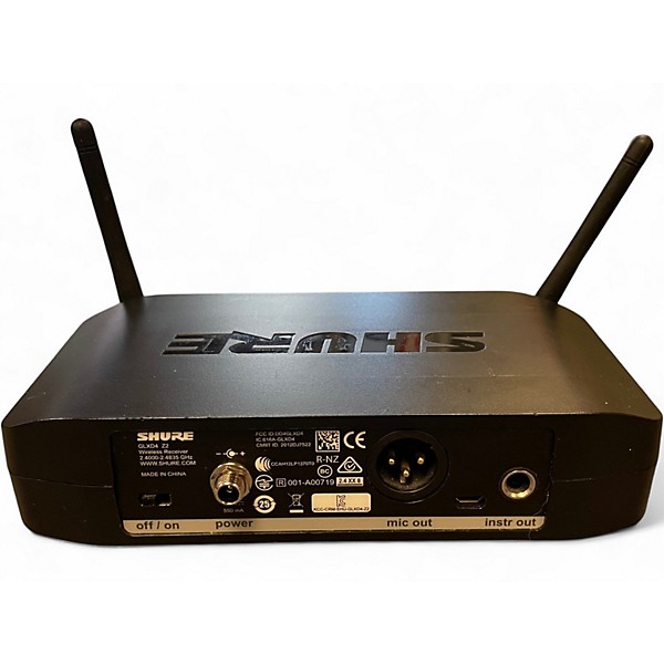 Used Shure GLXD4 Z2 Handheld Wireless System