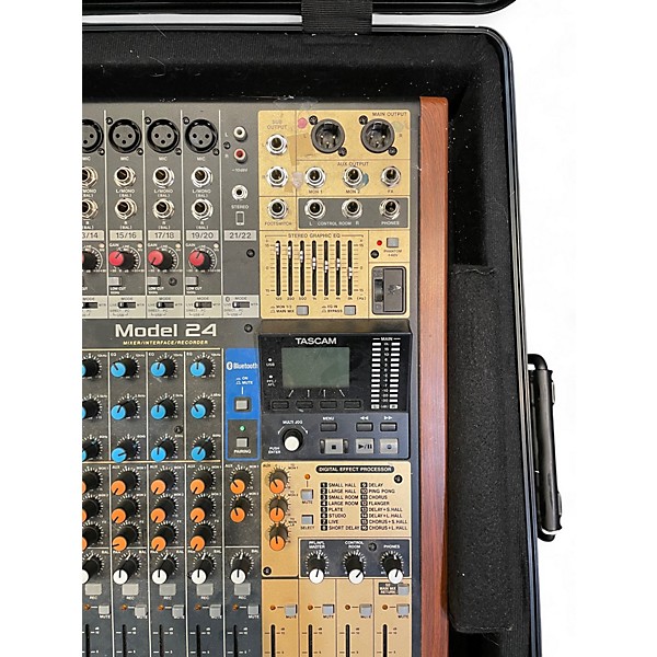 Used TASCAM Model 24 Powered Mixer