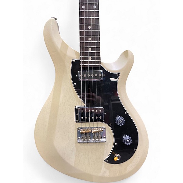Used PRS S2 Vela SATIN WHITE Solid Body Electric Guitar