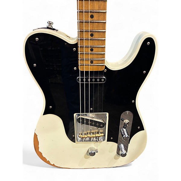 Used Fender John Osborne B-Bender Telecaster Aged Olympic White Solid Body Electric Guitar