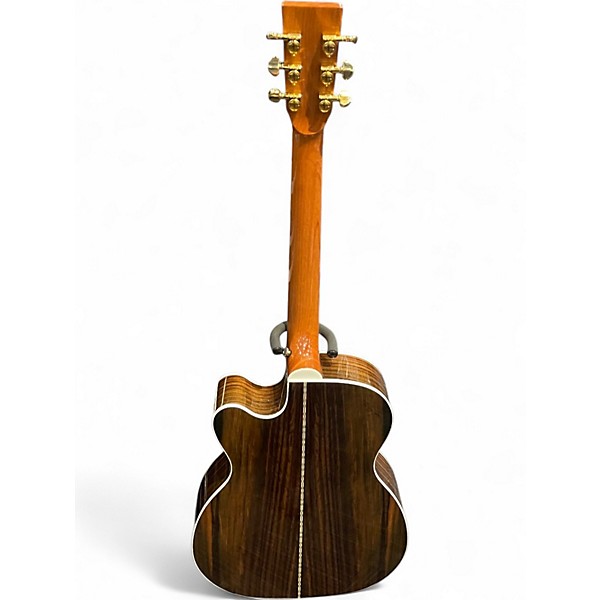 Used Zager ZAD-800MCE Natural Acoustic Electric Guitar