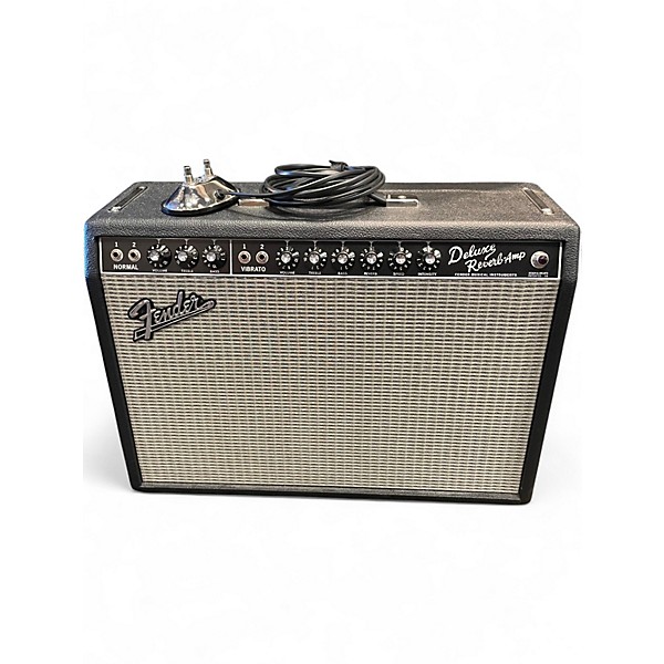 Used Fender 1965 Deluxe Reverb 22W Tube Guitar Amp Head