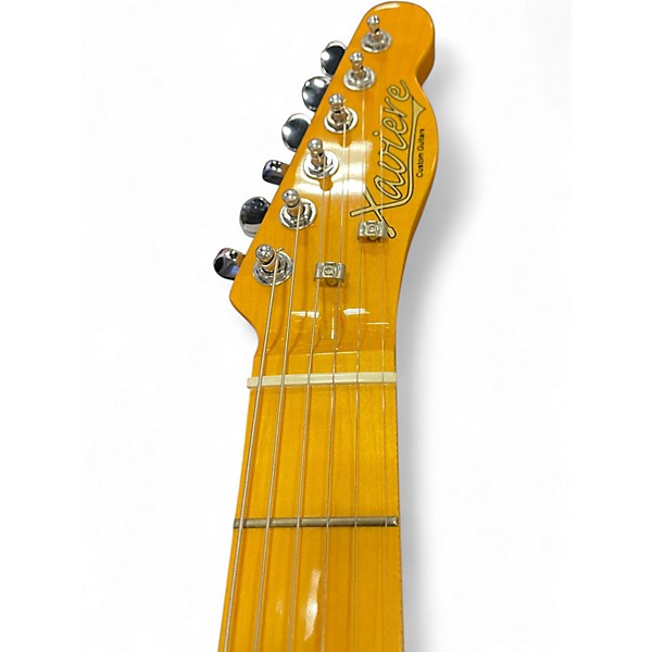 Used Xaviere Telecaster Sunburst Solid Body Electric Guitar