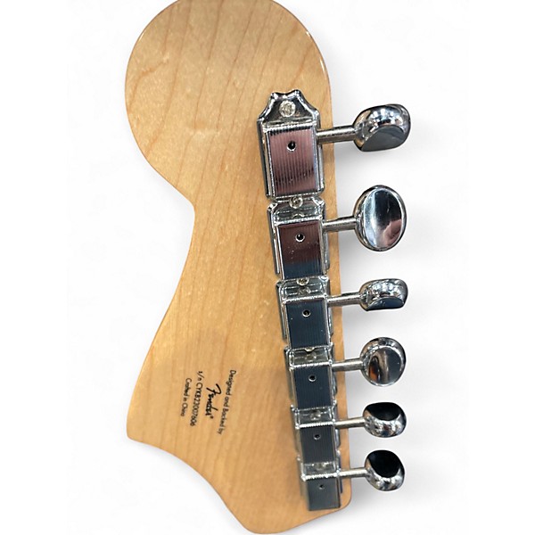 Used Squier Paranormal Strat-O-Sonic Vintage Blonde Solid Body Electric Guitar