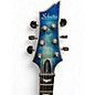 Used Schecter Guitar Research Omen Extreme 6 Blue Burst Solid Body Electric Guitar