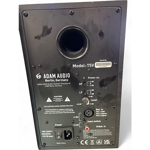 Used ADAM Audio T5V PAIR Powered Monitor