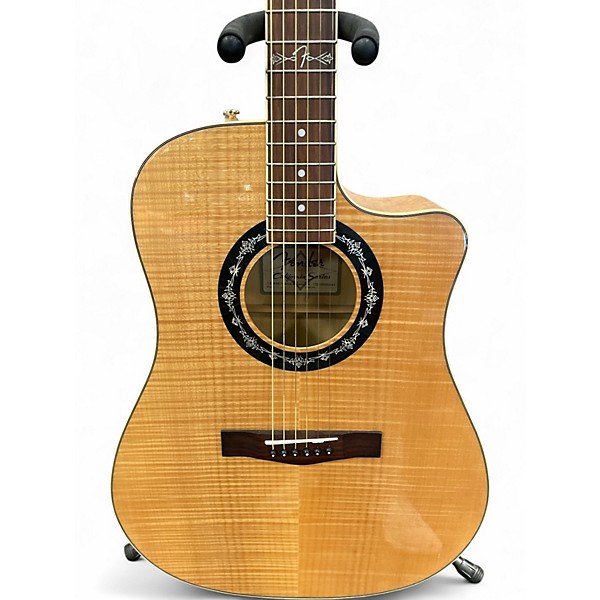 Used Fender T Bucket 400CE Natural Acoustic Electric Guitar