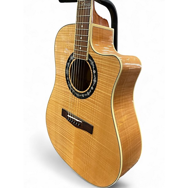 Used Fender T Bucket 400CE Natural Acoustic Electric Guitar