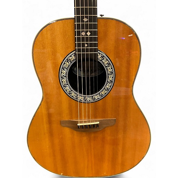 Used Ovation 1112 Natural Acoustic Guitar