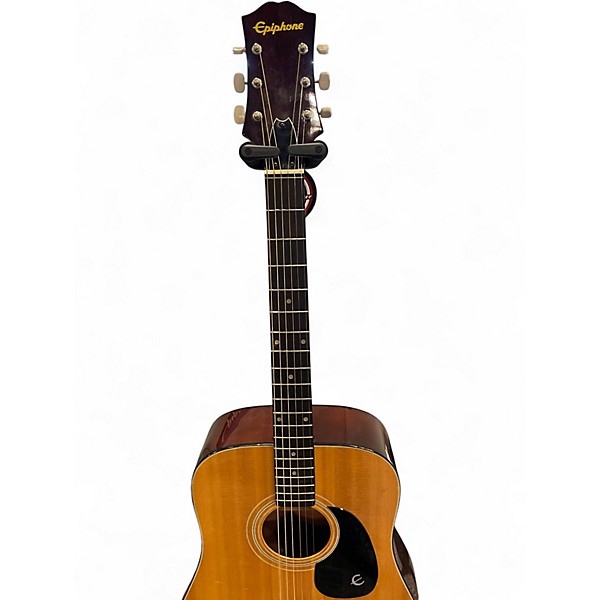 Used Epiphone FT-140 Natural Acoustic Guitar