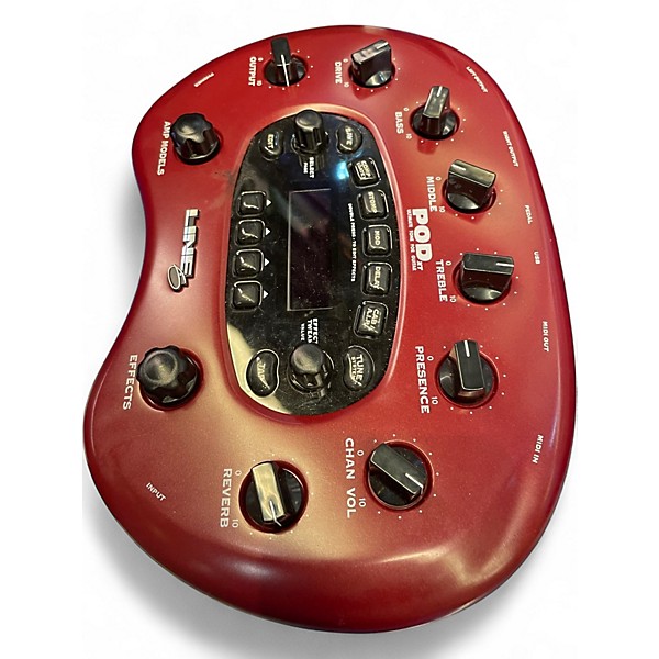 Used Line 6 Pod XT Live Amp Modeler Effect Processor