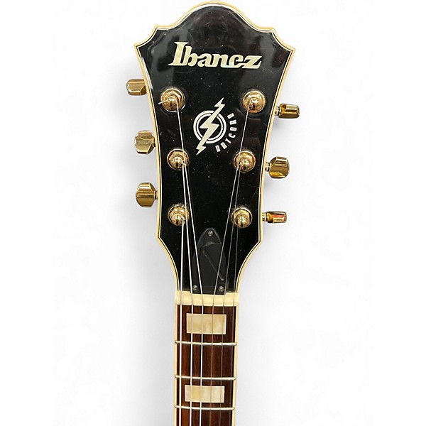 Used Ibanez AF75TDG Vintage Blonde Hollow Body Electric Guitar