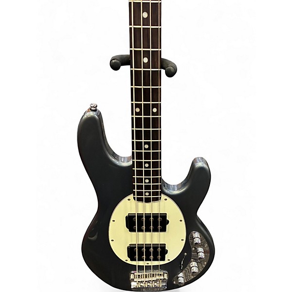 Used Sterling Stingray 4 HH gray Electric Bass Guitar