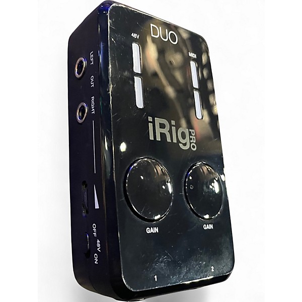 Used IK Multimedia I RIG PRO DUO Audio Interface