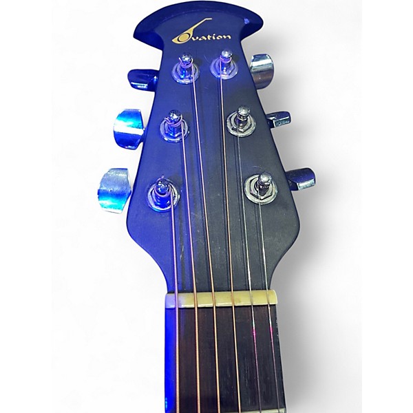 Used Ovation CC11 GREEN Acoustic Guitar
