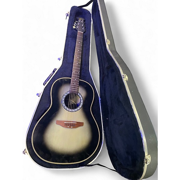 Used Ovation CC11 GREEN Acoustic Guitar