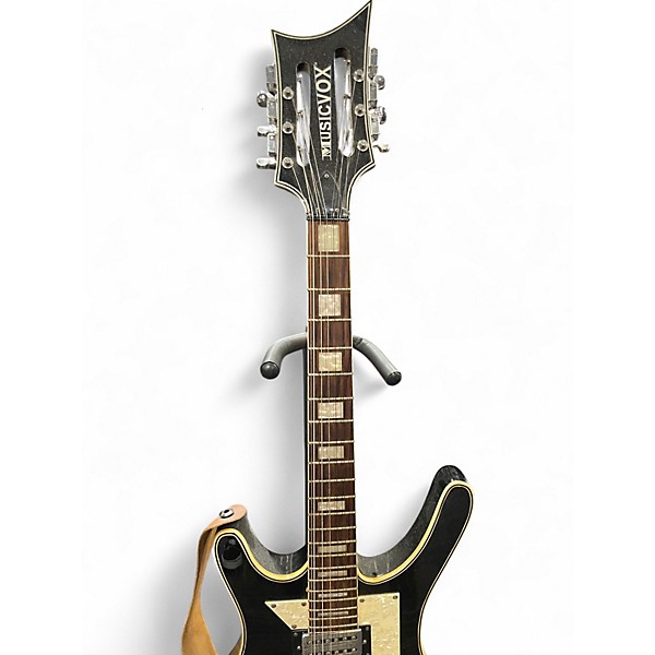 Used Musicvox MI5 12 String Black Solid Body Electric Guitar
