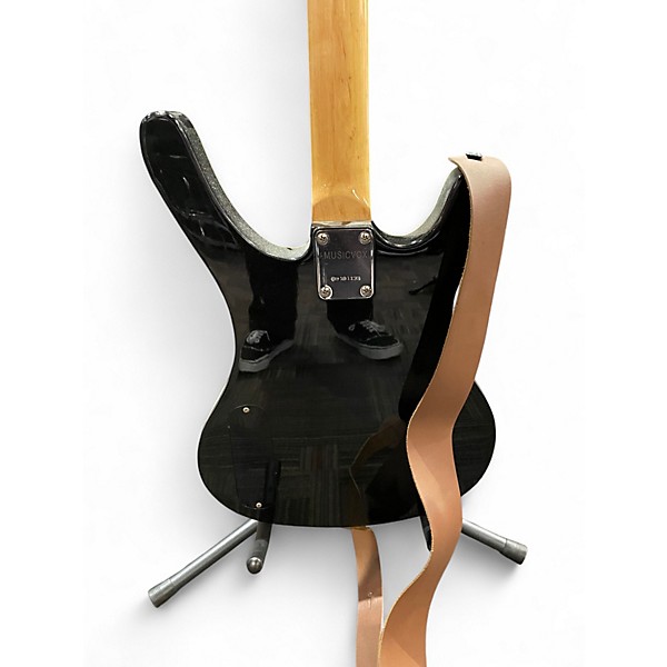 Used Musicvox MI5 12 String Black Solid Body Electric Guitar