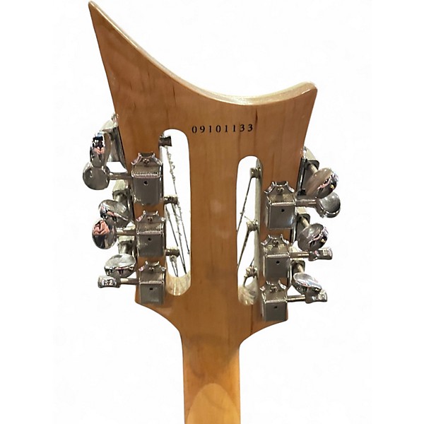 Used Musicvox MI5 12 String Black Solid Body Electric Guitar