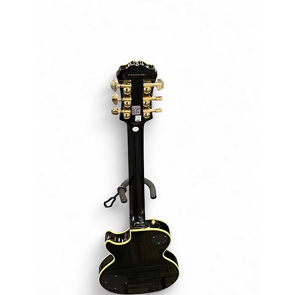 Used Epiphone Les Paul Custom Black Solid Body Electric Guitar