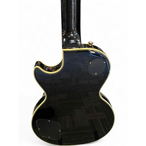 Used Epiphone Les Paul Custom Black Solid Body Electric Guitar