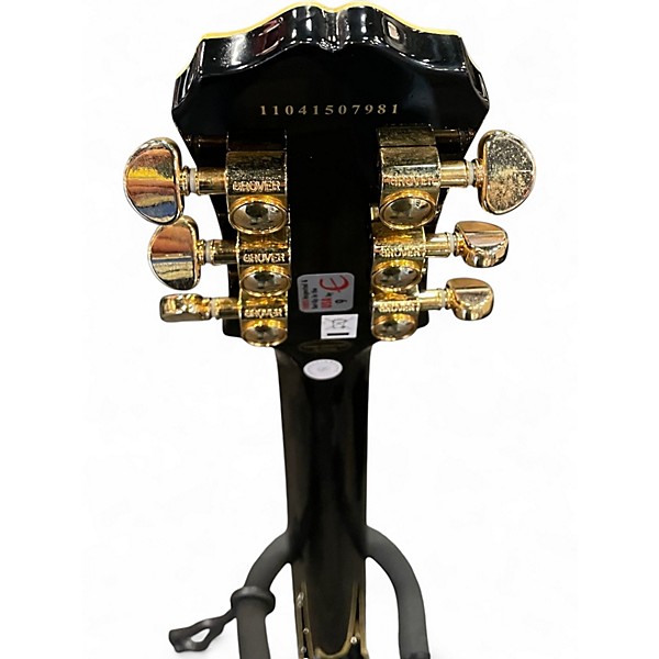 Used Epiphone Les Paul Custom Black Solid Body Electric Guitar