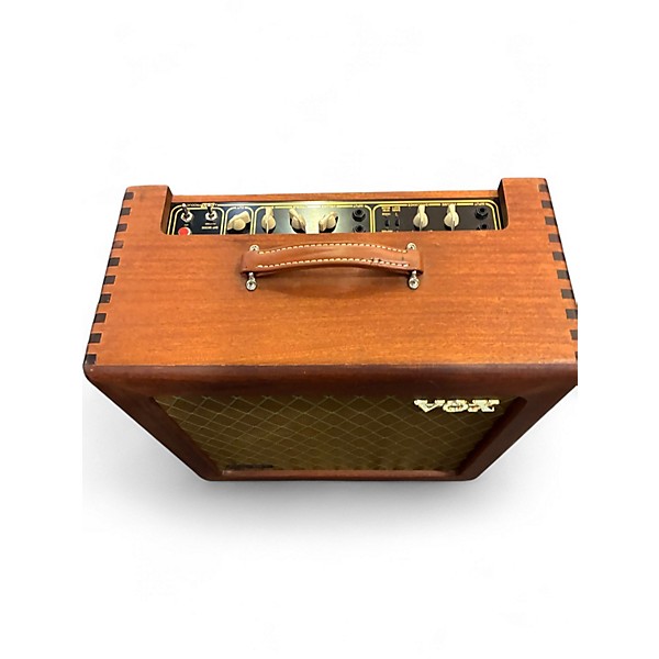 Used 2007 VOX AC15H1TVL 15W 50th Anniversary Handwired Blue Alnico Tube Guitar Combo Amp